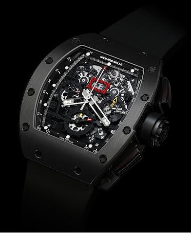 Richard Mille Replica Watch RM011 Beverly Hills Ti Black